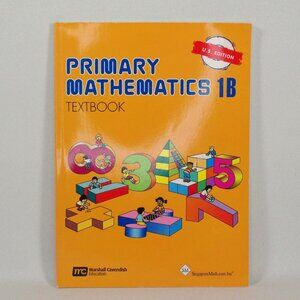 Singapore Math Book, Primary Mathematics 1B US Edition Textbook